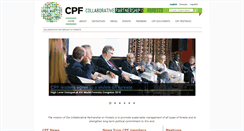 Desktop Screenshot of cpfweb.org